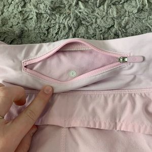 cute light pink lulu shorts